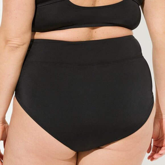 ❤️NWT VINTAGE TORRID SLIMFIX SWIM BOTTOM - TUMMY CONTROL - HIGH WAIST & LEG - Picture 2 of 13